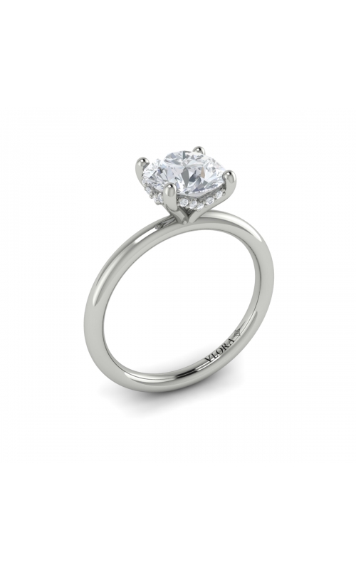 Vlora Solitaire Engagement Ring VSS20069-RD15-14WG