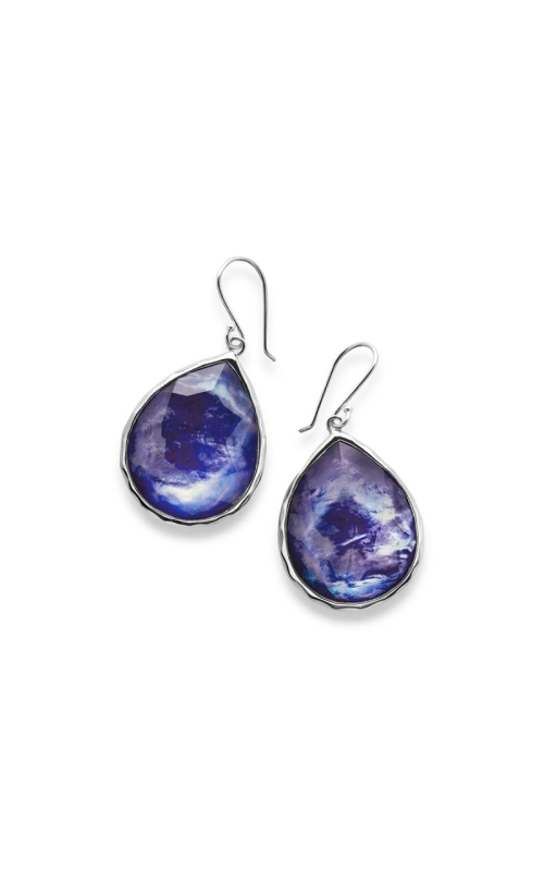 Large Teardrop Earrings in Sterling Silver