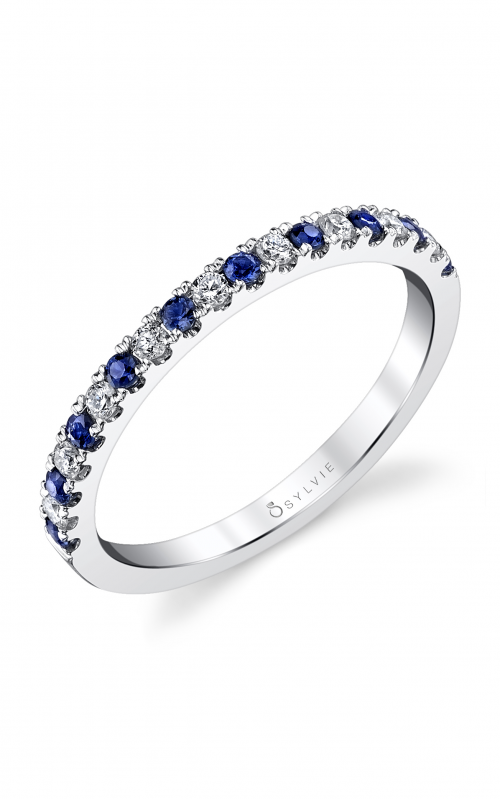 Sylvie Wedding Bands  B4006-38BS/4W